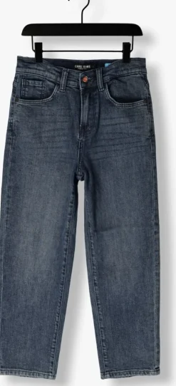 donkerblauwe cars jeans straight leg jeans garwell