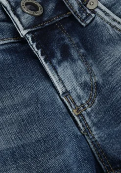 donkerblauwe cars jeans shorts kids florida comf.str