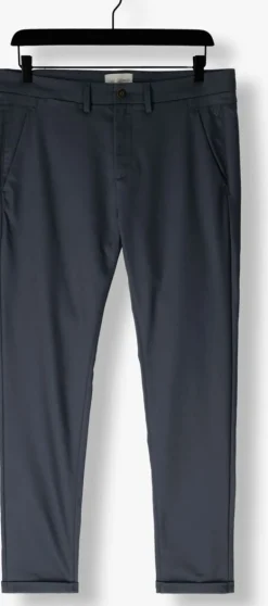 donkerblauwe cast iron chino riser chino