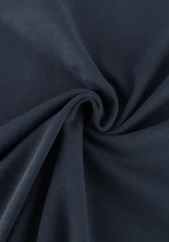 donkerblauwe cast iron t-shirt crewneck regular fit interlock essential