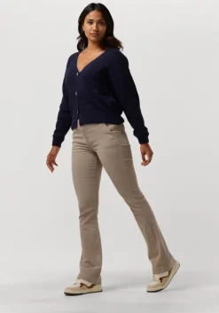 donkerblauwe cc heart top lace top