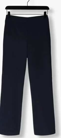 donkerblauwe circle of trust flared broek marley pants