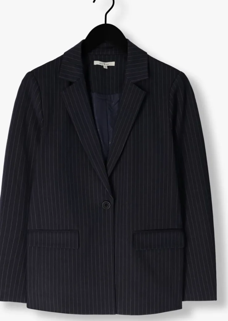 donkerblauwe circle of trust blazer nora blazer