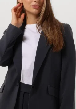 donkerblauwe co'couture blazer vola single oversized blazer