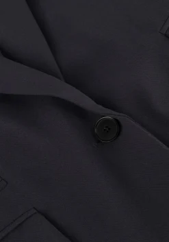 donkerblauwe co'couture blazer vola single oversized blazer