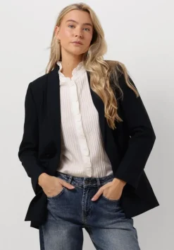 donkerblauwe co'couture blazer vola oversized blazer