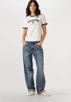 donkerblauwe co'couture t-shirt edge tee