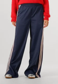 donkerblauwe co'couture wijde broek mingus long pant