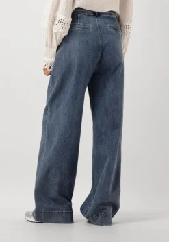 donkerblauwe copenhagen muse wide jeans cmjean-wide pants