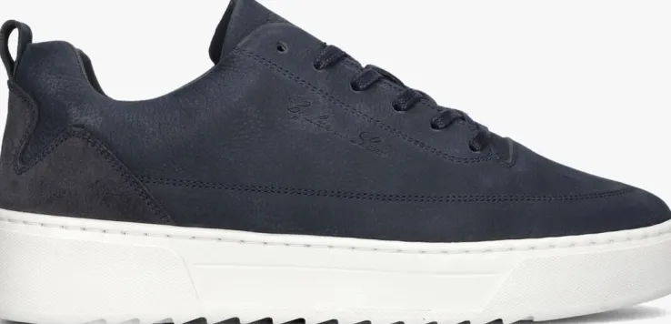 donkerblauwe cycleur de luxe lage sneakers ts3