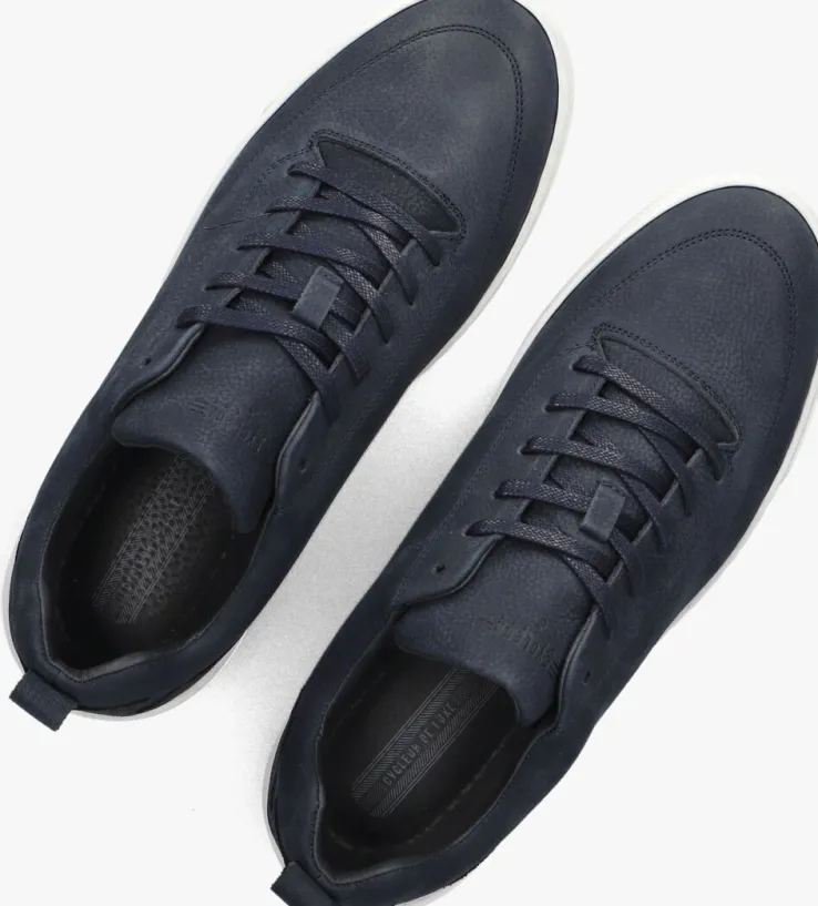 donkerblauwe cycleur de luxe lage sneakers ts3