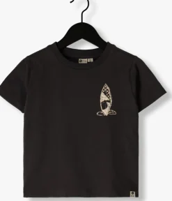 donkerblauwe daily7 t-shirt t-shirt print