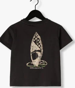 donkerblauwe daily7 t-shirt t-shirt print