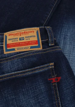 donkerblauwe diesel slim fit jeans 2019 d-strukt