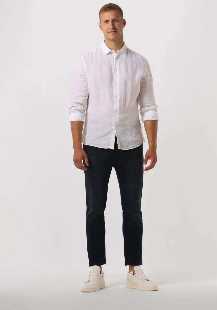 donkerblauwe drykorn slim fit jeans west 260084