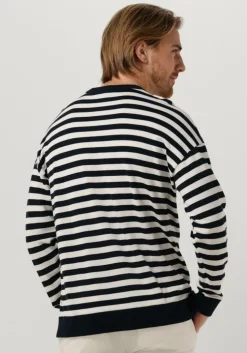 donkerblauwe drykorn trui freddy 424023