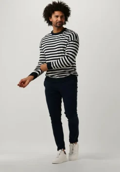 donkerblauwe drykorn trui freddy 424023