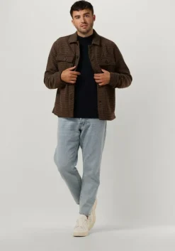 donkerblauwe drykorn trui zayn