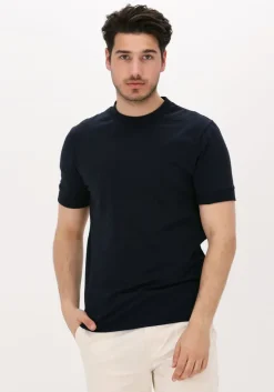 donkerblauwe drykorn t-shirt anton 520062