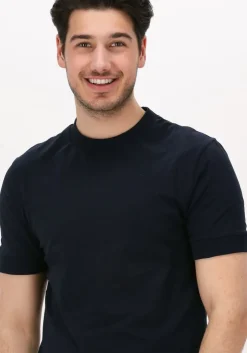 donkerblauwe drykorn t-shirt anton 520062