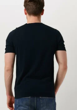 donkerblauwe drykorn t-shirt valentin 420052