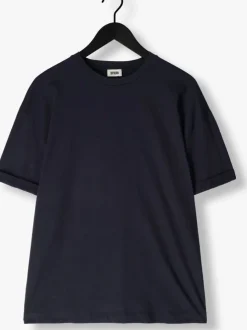 donkerblauwe drykorn t-shirt thilo 520198
