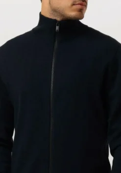 donkerblauwe drykorn vest antonio 420002