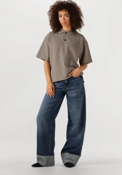 donkerblauwe drykorn wide jeans medley_2