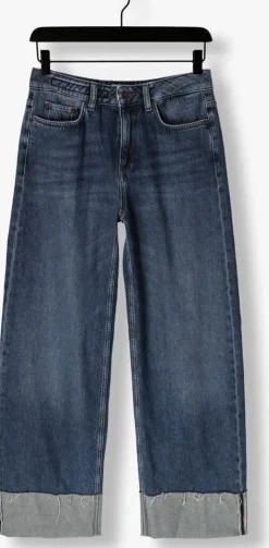 donkerblauwe drykorn wide jeans medley_2