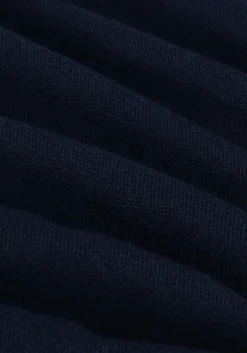 donkerblauwe dstrezzed casual overhemd kirk shirt melange pique