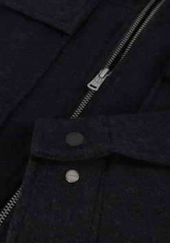 donkerblauwe dstrezzed jack colton wool jacket