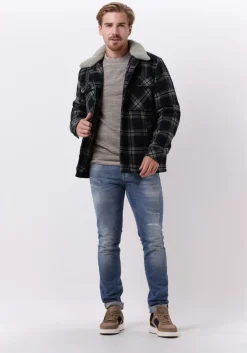 donkerblauwe dstrezzed jack carpenter big tartan