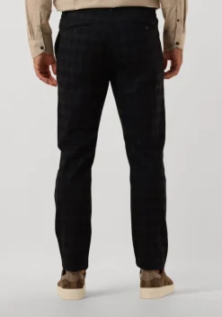 donkerblauwe dstrezzed pantalon lancaster tapered