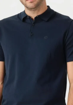 donkerblauwe dstrezzed polo camilo polo
