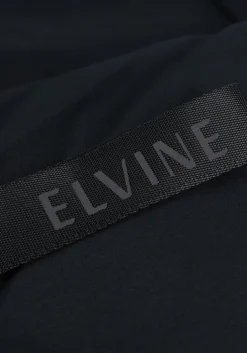 donkerblauwe elvine gewatteerde jas bror