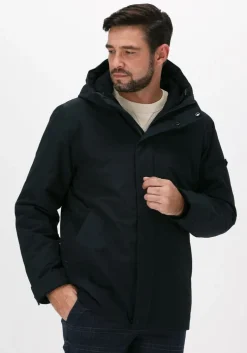 donkerblauwe elvine parka's barnard