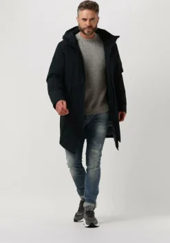 donkerblauwe elvine parka's gunter