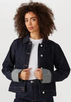 donkerblauwe envii spijkerjas enbuffalo jacket 6856