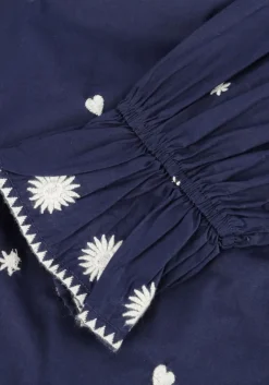 donkerblauwe fabienne chapot blouses maisy top