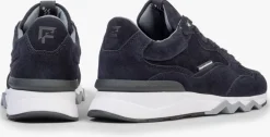 donkerblauwe floris van bommel lage sneakers sfm-10251