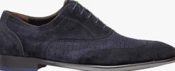 donkerblauwe floris van bommel nette schoenen sfm-30346 de stapper