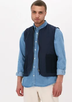 donkerblauwe forét bodywarmer trowel