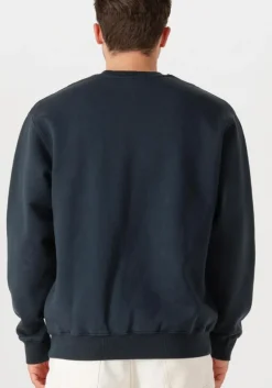 donkerblauwe forét sweater amber bee sweatshirt