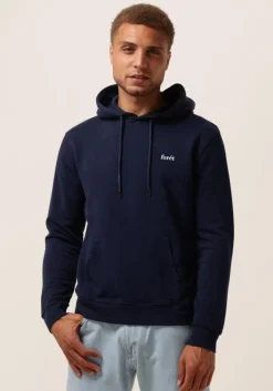 donkerblauwe forét sweater dear hoodie