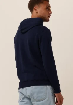 donkerblauwe forét sweater dear hoodie