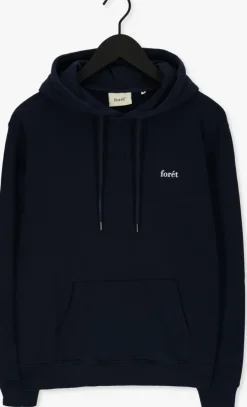 donkerblauwe forét sweater dear hoodie