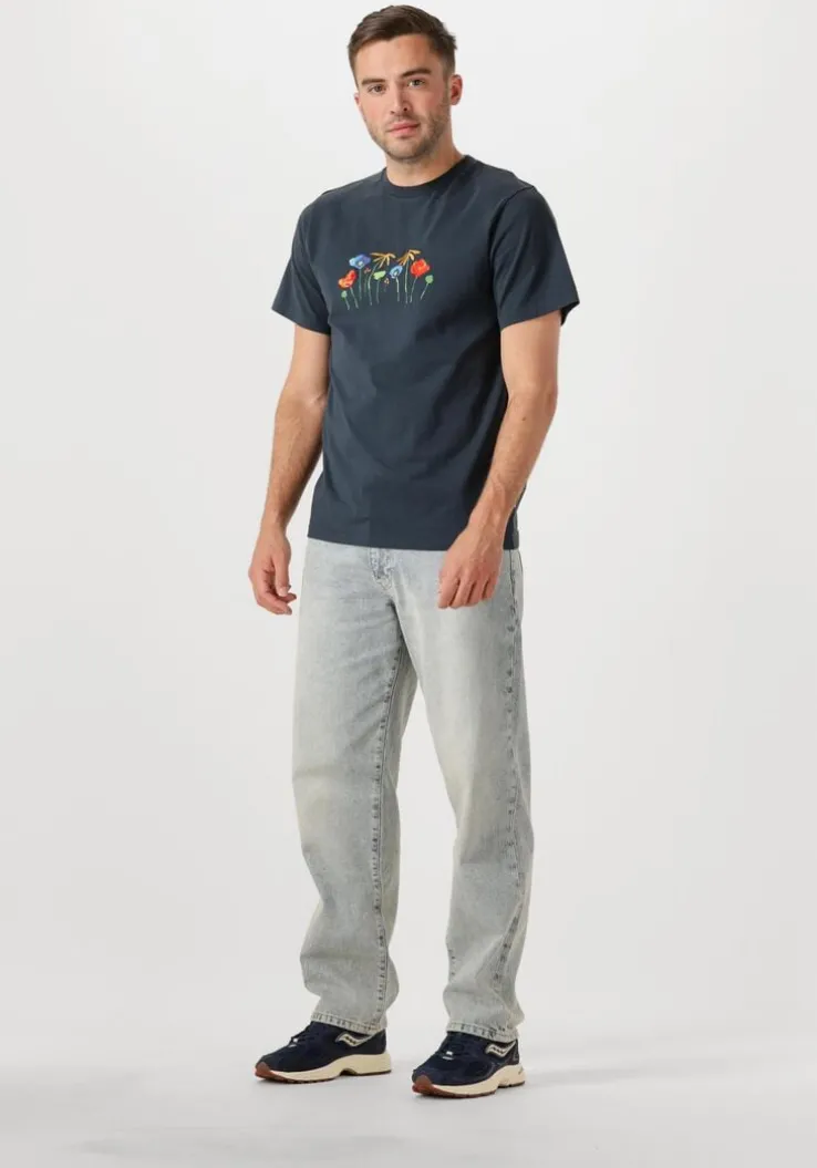 donkerblauwe forét t-shirt botanic t-shirt