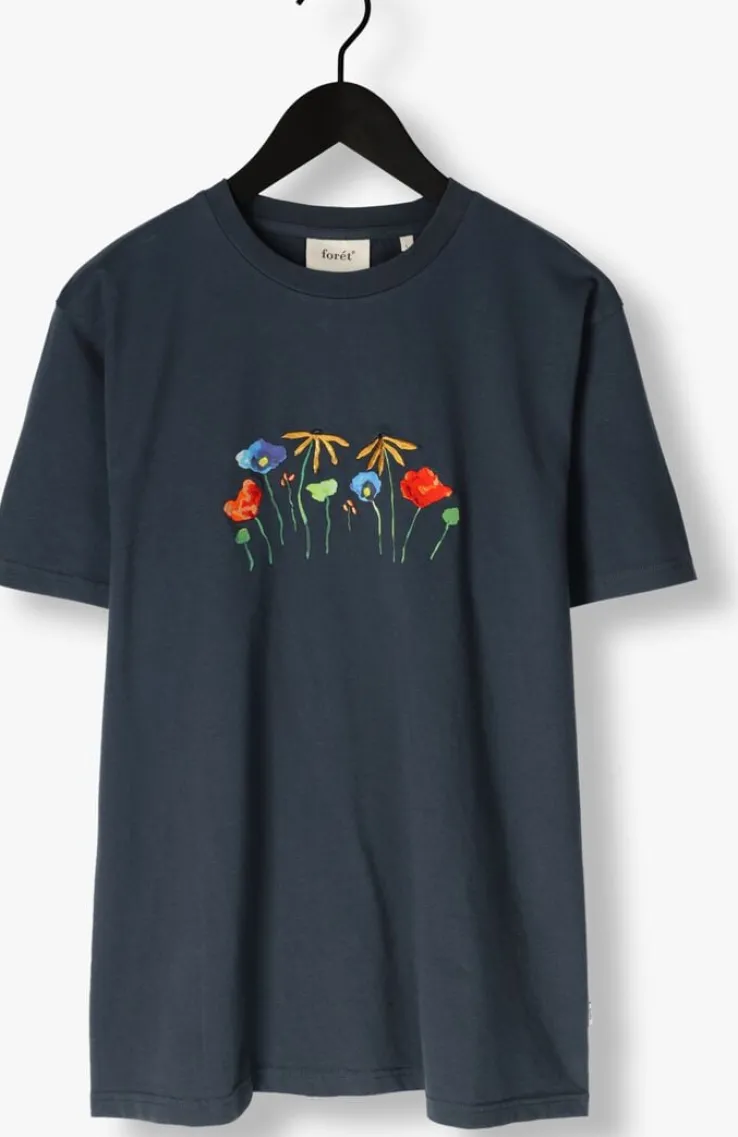 donkerblauwe forét t-shirt botanic t-shirt