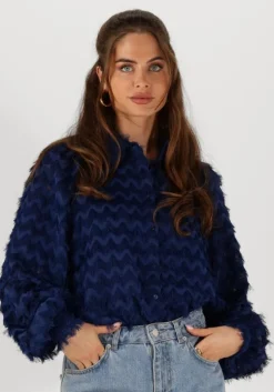 donkerblauwe freebird blouses kendall