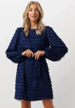 donkerblauwe freebird mini jurk dion dress
